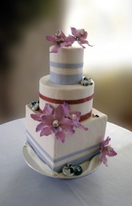 Purple Orchid Cake